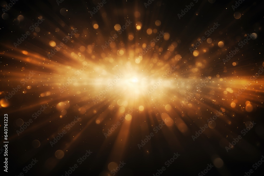 Naklejka premium Lens Flare, Cinematic.