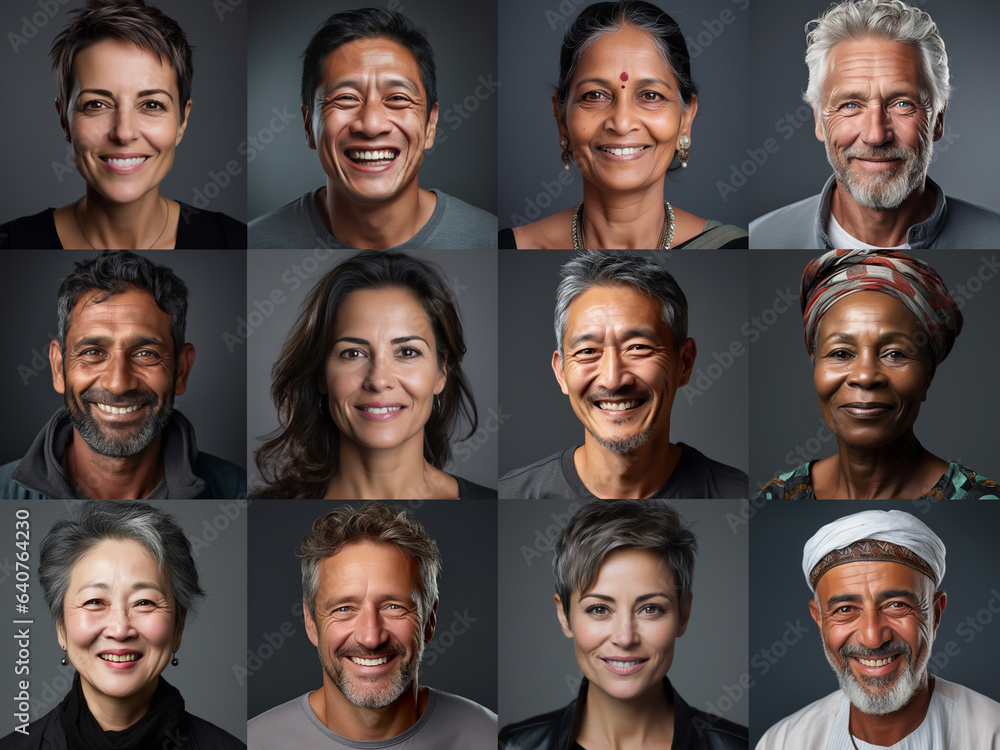 Collage of ethnically different happy people modern portraits, Success, smiling and happiness multicultural faces looking at camera, Human resource society database concept, globalization.. Collage of ethnically different happy people modern portraits, Success, smiling and happiness multicultural faces looking at camera, Human resource society database concept, globalization..