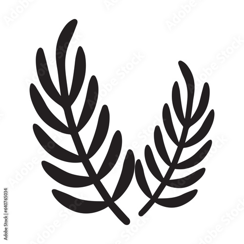 Rosemary, herb, ingredient icon
