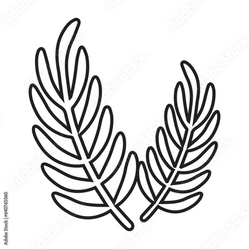 Rosemary, herb, ingredient icon