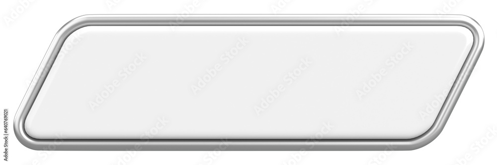 3D button. Empty button. 3D illustration. 3D button. Empty button. 3D illustration.