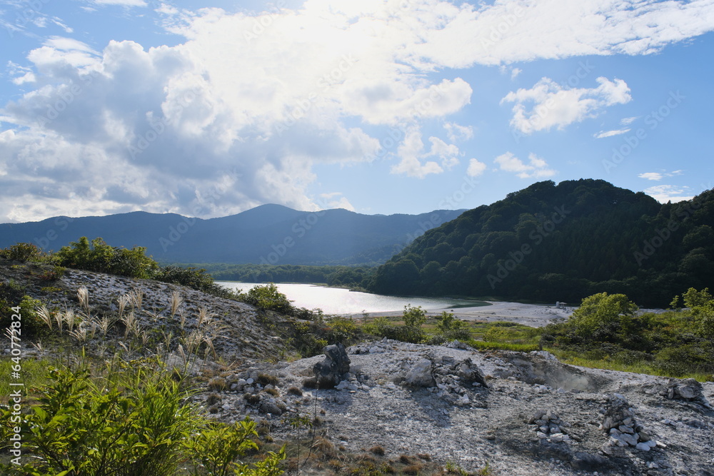 恐山 Mount Densan (in Japan)