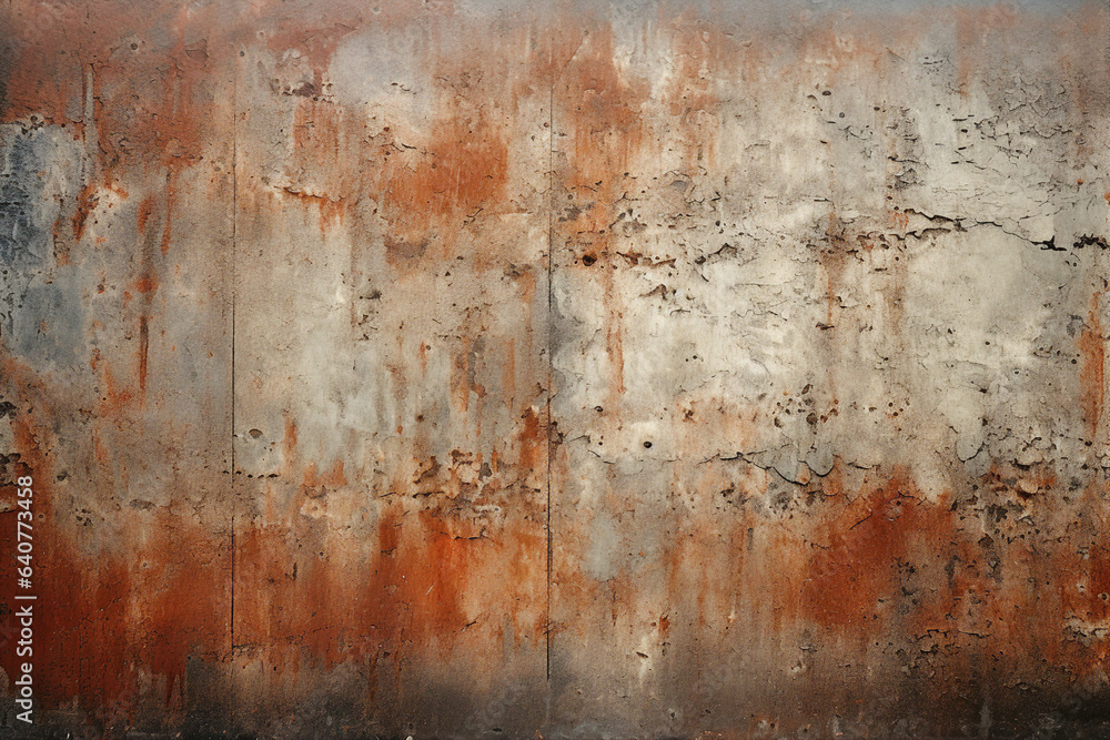 Image of enigmatic grungy and textured colored shabby old background and generative AI Image of enigmatic grungy and textured colored shabby old background and generative AI