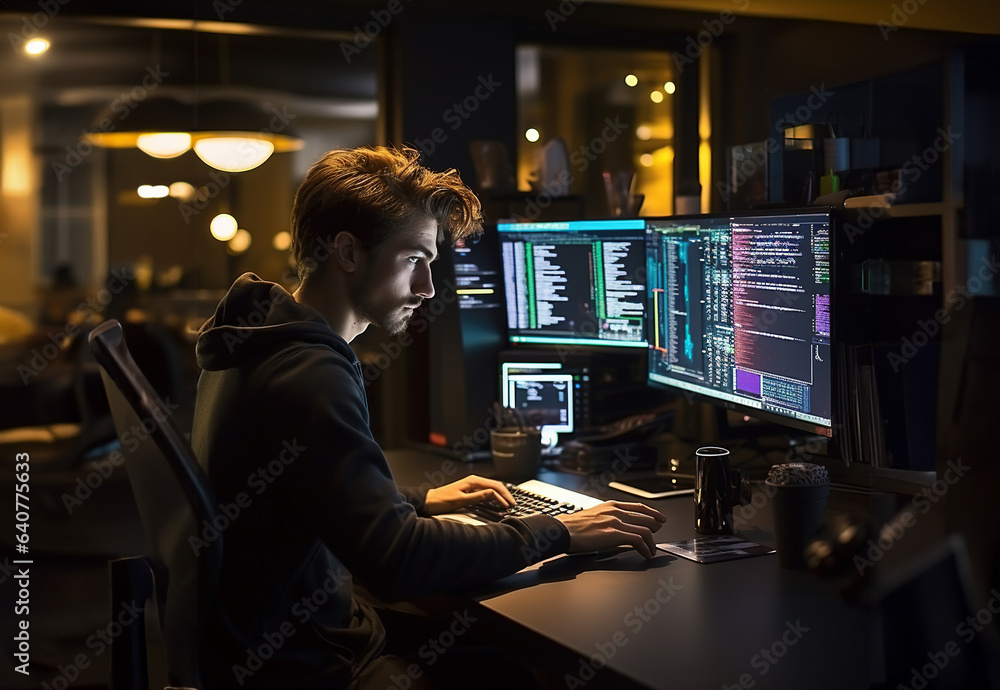 Smart skilled introvert tester write typing operating data security at office. Smart skilled introvert tester write typing operating data security at office.
