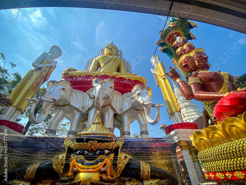 Wat Khun Chan. Wat Waramartaya Punthasatharam. This place is characterized by a mixture of Thai, Burmese and other neighboring styles of Buddhism photo