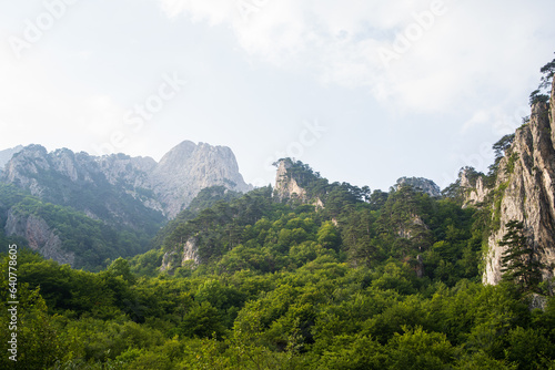 Balkan mountain landscape