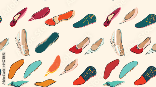 Shoes pattern