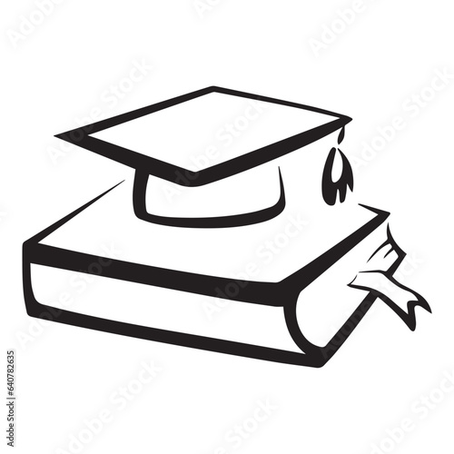 Degree cap, education, book knowledge, study, abroad, abroad study