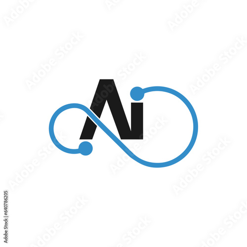 AI Letter Logo