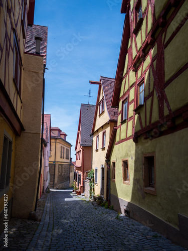 Rothenburg (German: Rothenburg ob der Tauber) is a town in the district of Ansbach in Bavaria, Germany. © mvera