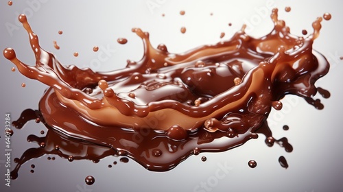 Food Photography - Liquid Chocolate Crown Spreader