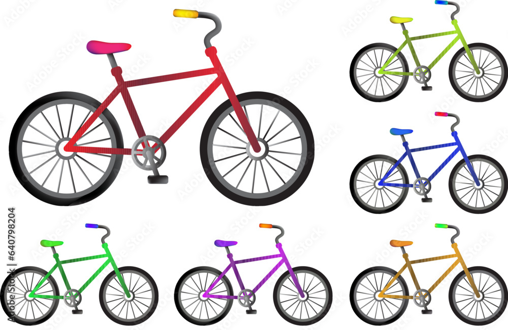 Cycle isolated on a white background, educational purpose, kids Cycle isolated on a white background, educational purpose, kids