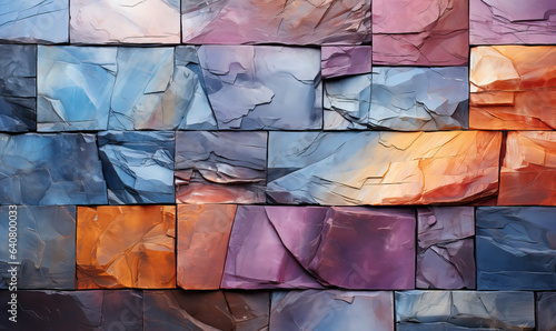Abstract stone texture background in colorful color.