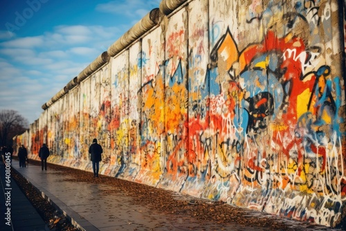 Remains of the German Wall. Concept for the Day of German Unity. © Irina
