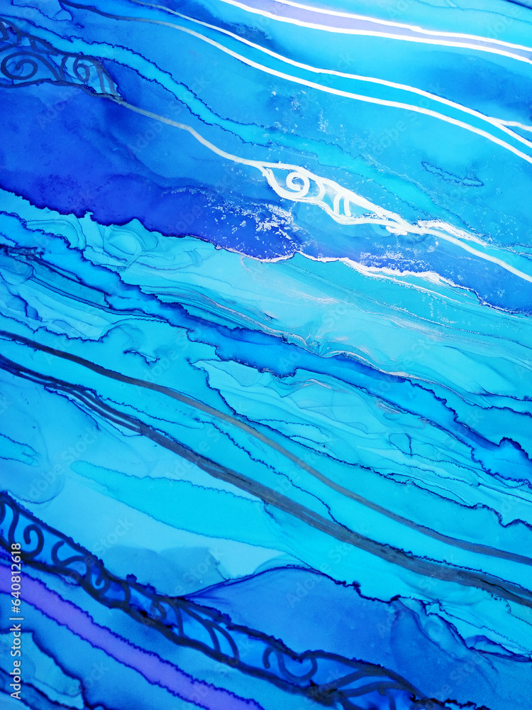 Alcohol Background. Dark blue and White color Alcohol Background. Dark blue and White color