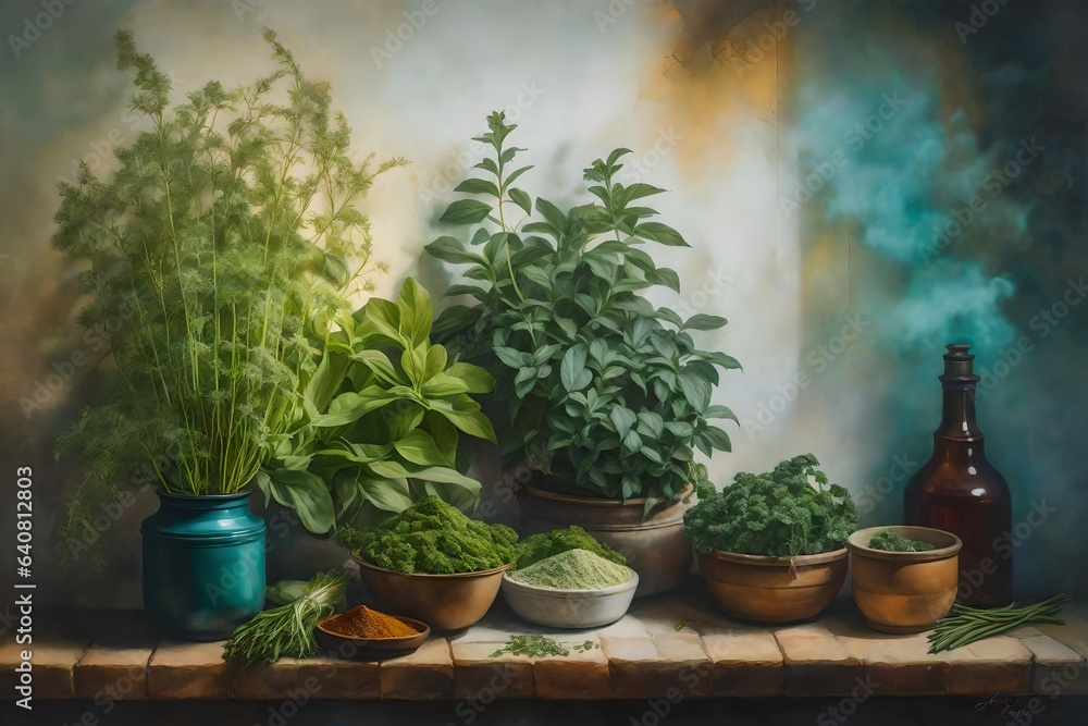 aquaral painting combined with pastel drawing Sabbas - AI Generative aquaral painting combined with pastel drawing Sabbas - AI Generative