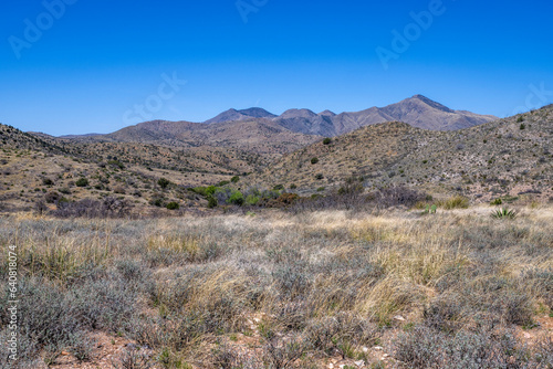 An Arizona desert landscape on a blue sky © Richard Nantais