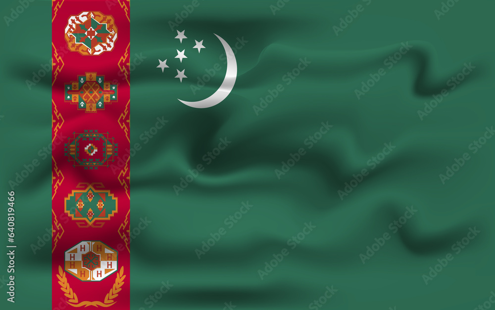 Illustration of the country national flag