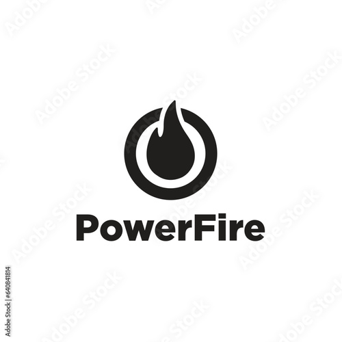 Power fire logo