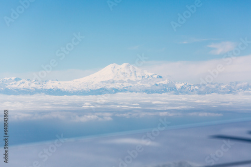 Double peak of Mount Elbrus © gumbao
