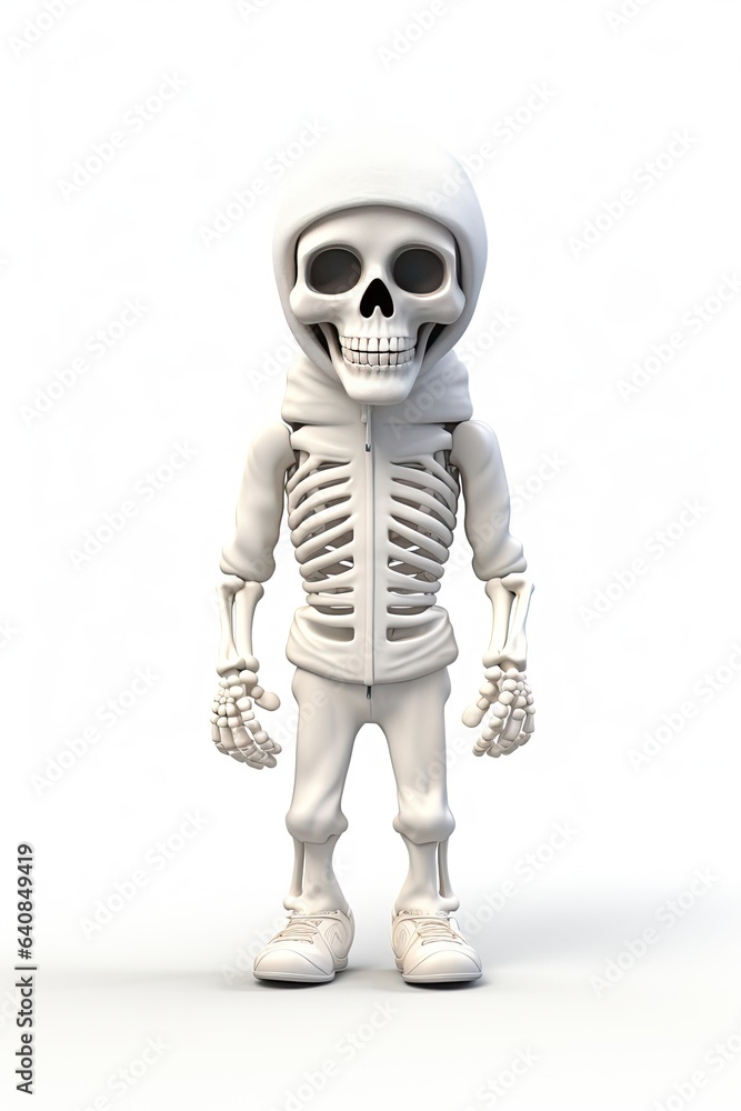 3d skeleton character 3d skeleton character