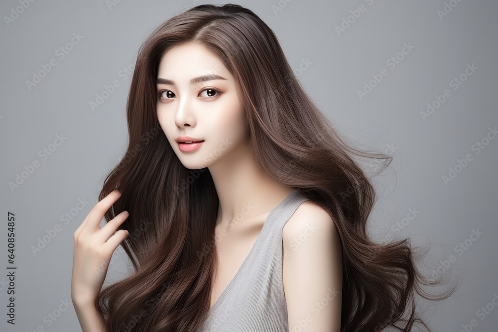 Fototapeta premium Beautiful asian woman
