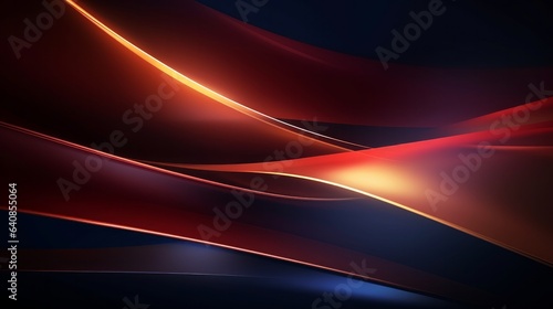 Modern Abstract Dark Red Golden Gold background with diagonal glowing light effect. illustration with trophy. Blue Lights on Graphics. Luxury Graphics. Award Background. Abstract Background.