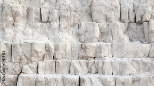 Seamless White Limestone Stones Background