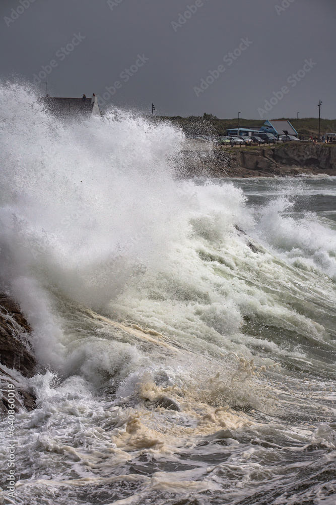 Tempête en Bretagne