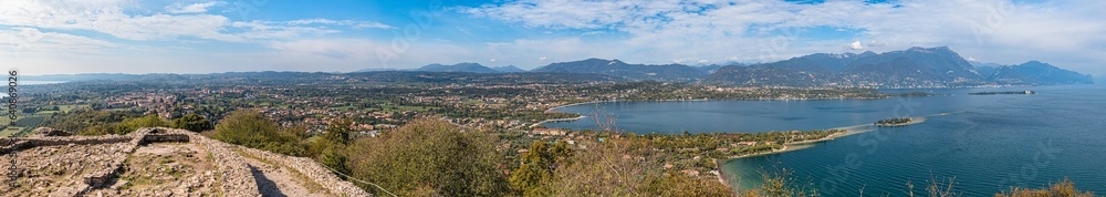Blick von der Rocca di Manerba