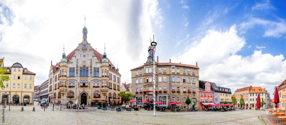 Rathaus, Marktplatz, Helmstedt, Niedersachsen, Deutschland 