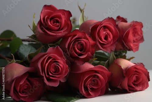  The Elegance and Romance of Roses.  Digital produkt. Generativ ai.