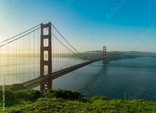 Sunrise landscape of the Golden Gate Bridge © Kit Leong