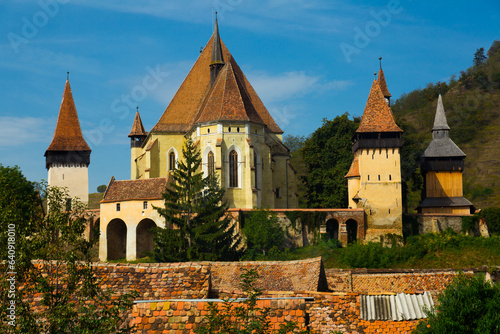 Image of Church Fortification in Biertan in Romania.