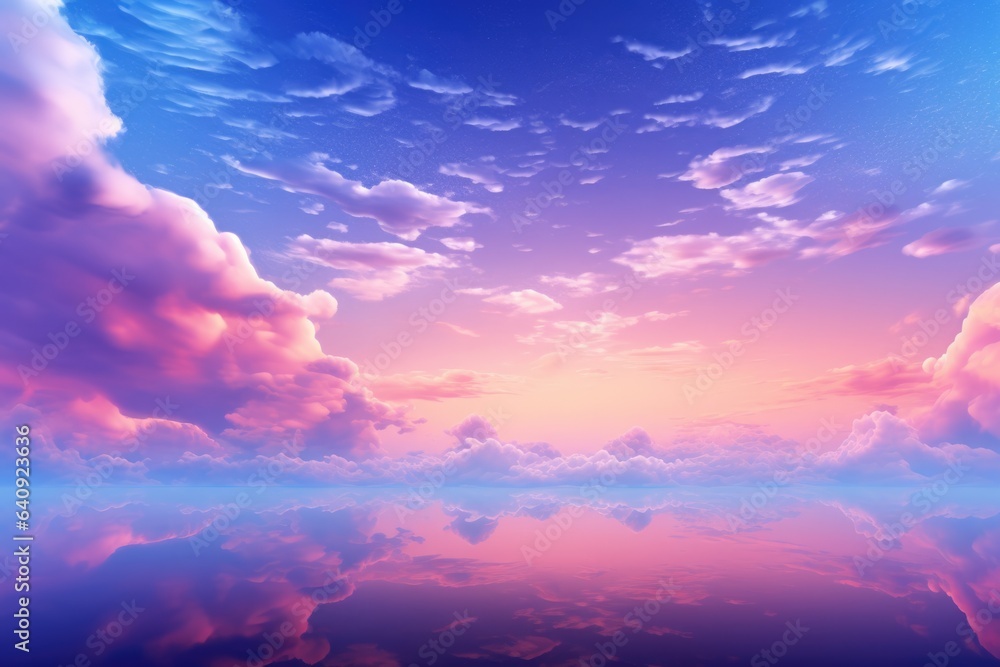 the most beautiful sky you can imagine with vibrant colors - background stock concepts