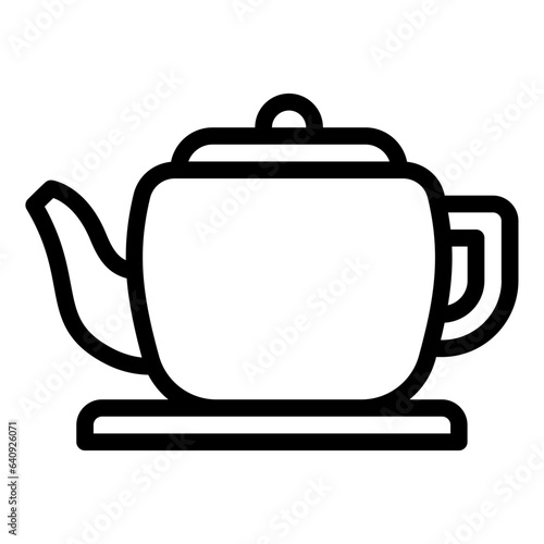 Kettle outline icon