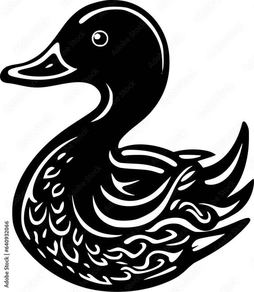 Duck - High Quality Vector Logo - Vector illustration ideal for T-shirt graphic Duck - High Quality Vector Logo - Vector illustration ideal for T-shirt graphic