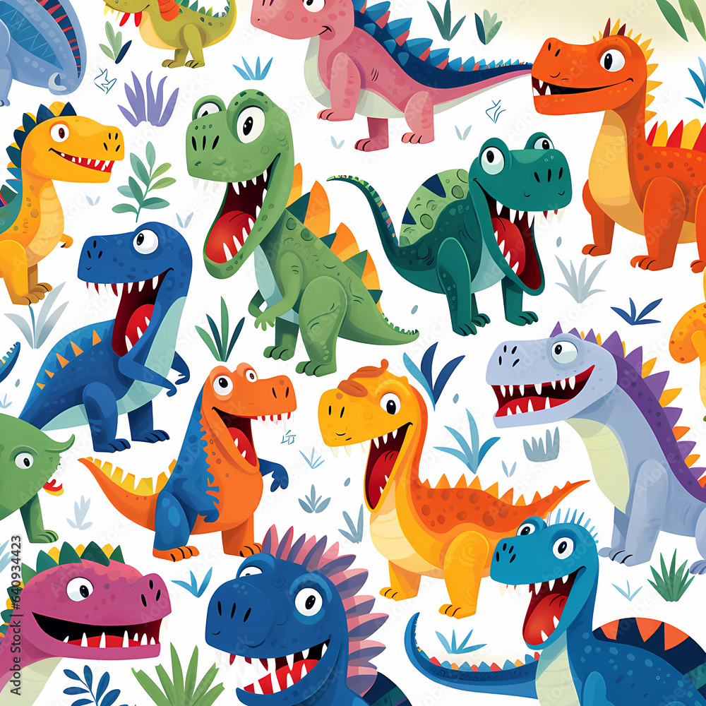 Dinosaur Pattern Dinosaur Pattern