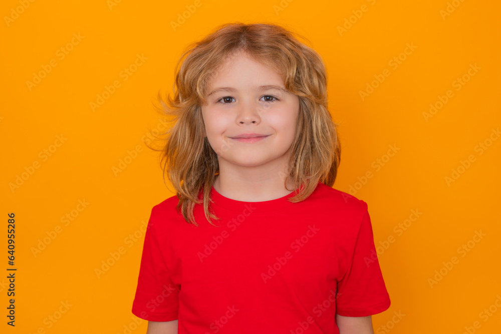 Portrait of cute smiling child boy, isolated studio background. Happy kid, happy and smiling emotions. Portrait of cute smiling child boy, isolated studio background. Happy kid, happy and smiling emotions.