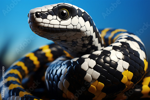 Close-up photo of snake in nature
