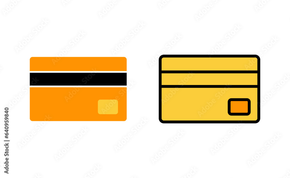 Credit card icon set for web and mobile app. Credit card payment sign and symbol Credit card icon set for web and mobile app. Credit card payment sign and symbol