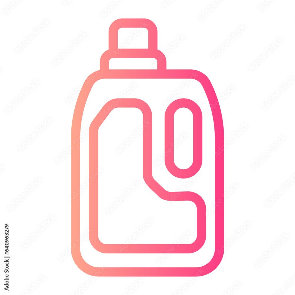 laundry detergent gradient icon laundry detergent gradient icon