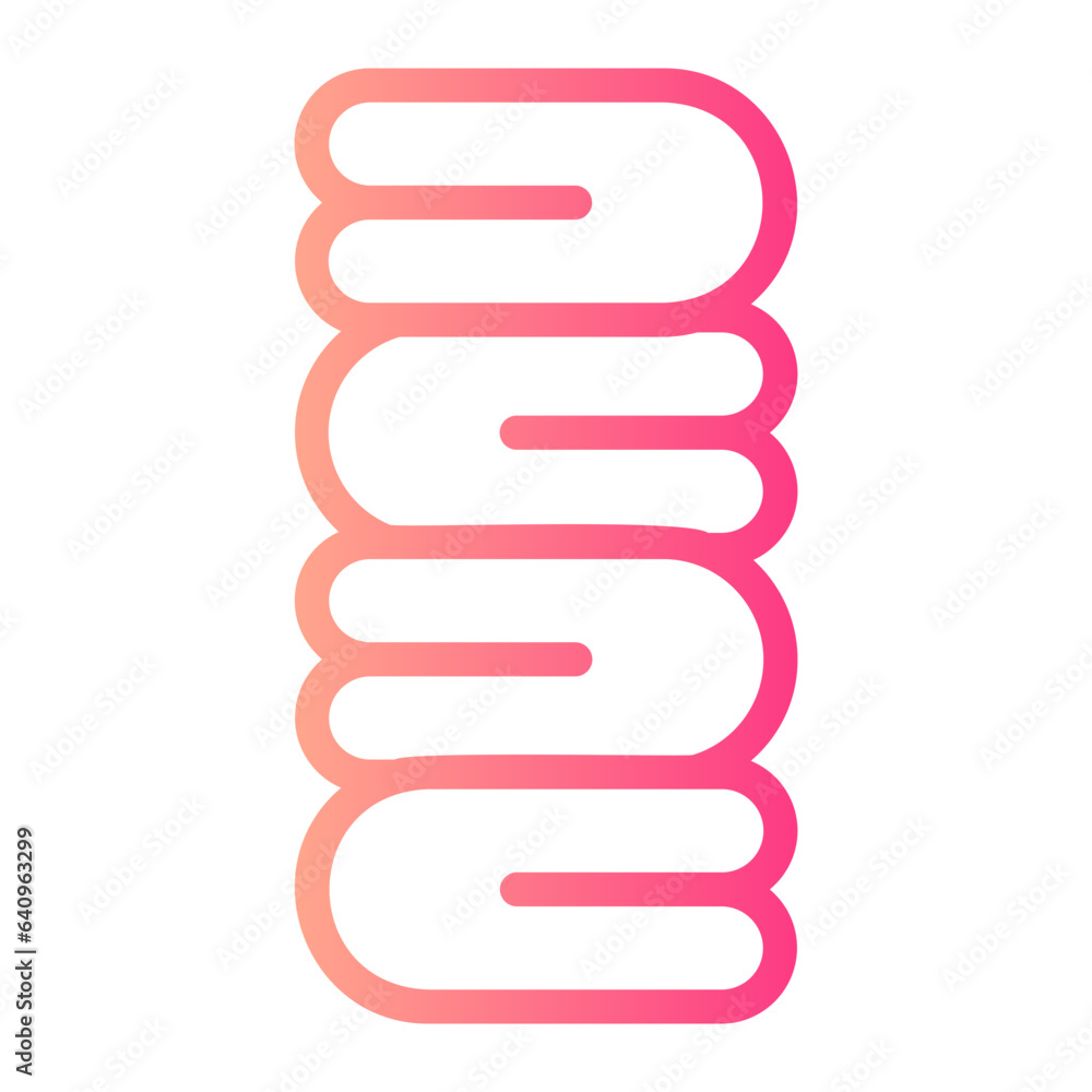 towels gradient icon towels gradient icon