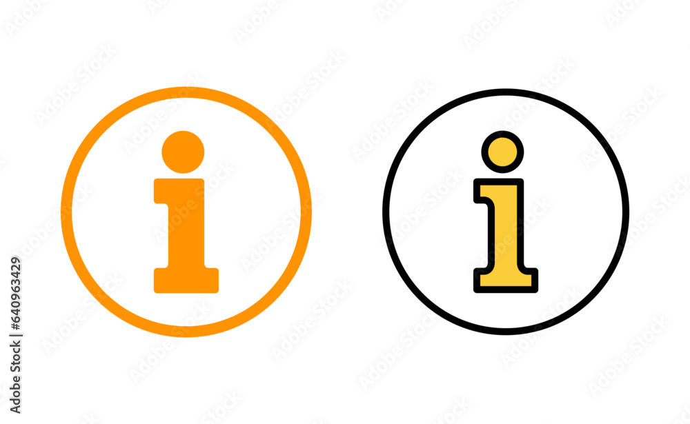 Information sign icon set for web and mobile app. about us sign and symbol. question mark icon Information sign icon set for web and mobile app. about us sign and symbol. question mark icon