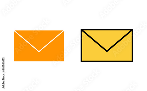 Mail icon set tor for web and mobile app. email sign and symbol. E-mail icon. Envelope icon