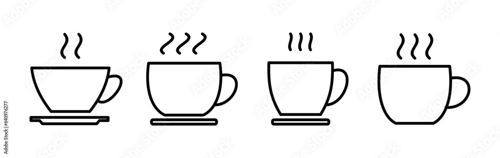 Cup coffee icon vector. coffee cup icon. mug Cup coffee icon vector. coffee cup icon. mug