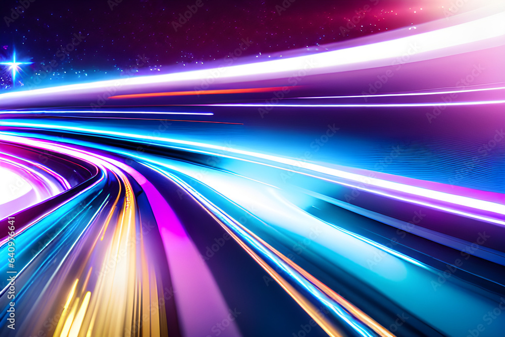 abstract background with motion blur.
Generated AI abstract background with motion blur.
Generated AI