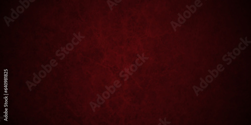 Red stone concrete grunge wall texture and backdrop background anthracite panorama. Panorama dark black and red stone marble slate backdrop vanttege background or texture.