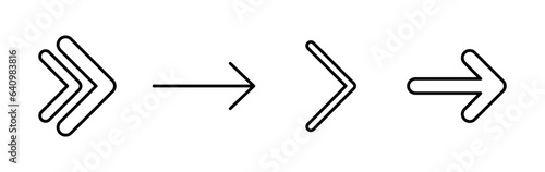 Arrow icon. Arrow symbol. Arrow icon for your web design.