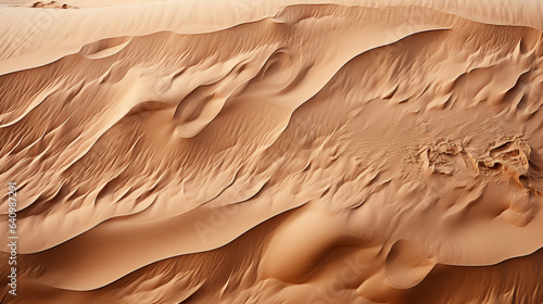 Brown sand background in the desert